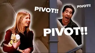Learn English with TV shows: FRIENDS - Ross Says Pivot???