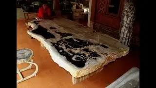 Rectangle Petrified Wood Stone for Living Room