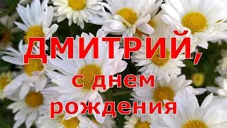 ДМИТРИЙ, С ДНЕМ РОЖДЕНИЯ
