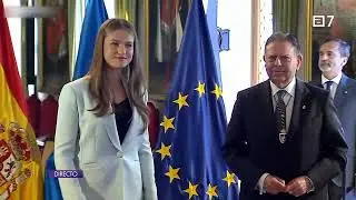 El Principado de Asturias concede sus máximas distinciones a SAR la princesa doña Leonor