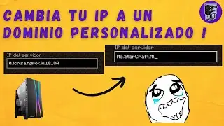 Como Cambiar IP de Números A IP Con Letras ! ( Dominio Personalizado ) Server de Minecraft  2021
