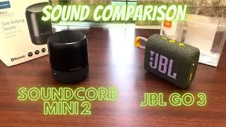 JBL Go 3 vs Soundcore Mini 2 Sound Comparison