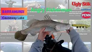 Causeway Lake winter fishing