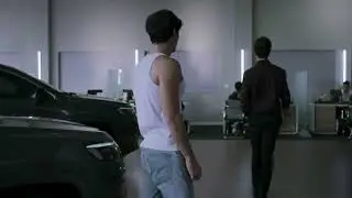 Johnny Massaro dando uma patolada no Bruno Montaleone