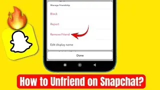 How to unfriend someone on Snapchat | How to remove friend on Snapchat (Android/iOS)