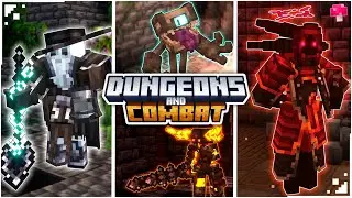 EPIC BATTLES and DUNGEONS in Minecraft! | Dungeons and Combat Review