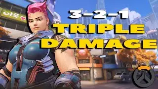 Overwatch | Обновление TRIPLE DAMAGE. Role Queue 3-2-1. Бафф Турбосвина