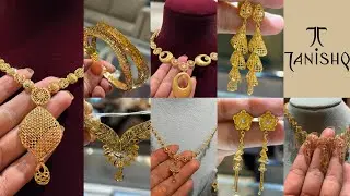 Tanishq Latest Light Weight Turkish Gold Jewellery Collection 💕 || With Weight And Price 😱
