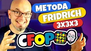 Metoda FRIDRICH 3x3x3 (CFOP) z Rubitrenerem!