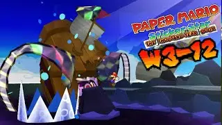 Paper Mario Sticker Star TTYD Mod. W3-12 Whitecap Beach.