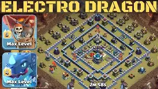 Easy Electro Dragon Strategy 2020! Town Hall 13 Electro Dragon Attack - Clash of Clans