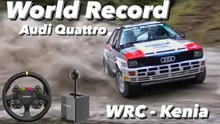 World Record! Audi QUATTRO / RALLY KENIA - WRC