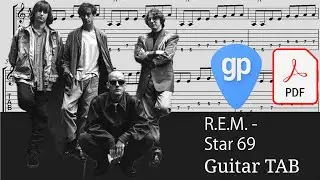 R.E.M. - Star 69 Guitar Tabs [TABS]