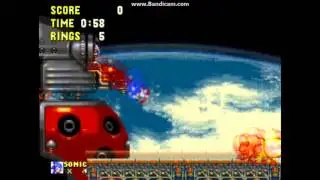 Super Sonic VS Eggman (Death Egg battle)