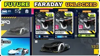 ASPHALT 9 ROAD TEST - faraday future FFZERO1 UNLOCKED - UPGRADE COST- REWARDS & GAMEPLAY | GAMIE |