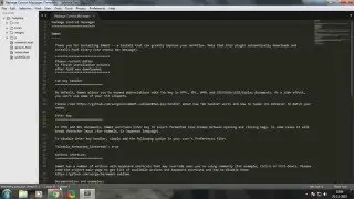 How to setup package control on sublime text to install plugins?