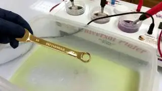 How to Gold Plate Chrome Items - Un-boxing, Set-up and Plating - Universal Chrome Edition