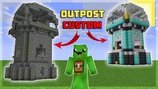 Minecraft Dar Pot Sa Craftez Outposturi Custom