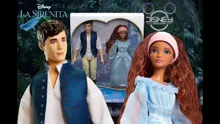 🧜🏻‍♀️ La Sirenita y El Principe Eric 🧜🏻‍♀️ el ÚNICO muñeco de ERIC del live action de LA SIRENITA