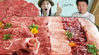 특별게스트와 함께 최고급 한우 먹방 🤍 꽃등심부터 특수부위까지 Korean Beef Hanwoo Party with Special Guest Mukbang ASMR Ssoyoung