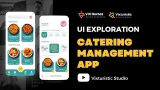 Catering Management App - UI Exploration by Surya