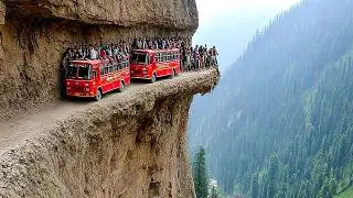 IMPOSSIBLE PLACES: World's Most Dangerous Roads & Railway Dare You To Come | 4K Travel Documentary