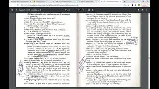 Crucible Act III Annotations