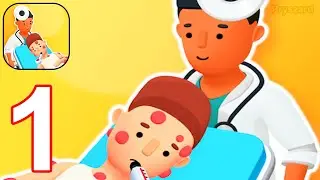 Doctor Hero - Gameplay Walkthrough Part 1 Hospital Manager Body Doctor (iOS, Android)