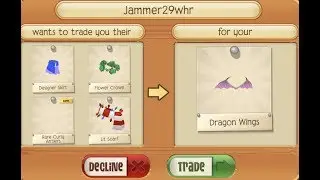 ( OVER TRADES? )Trading Attempts for Pink Dragon Wings