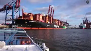 Hamburg Hafenrundfahrt Januar 2025