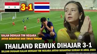 🔵 GAK ADA HARGA DIRI ‼️ Timnas Thailand Diluar Dugaan DIHANCURKAN Negara Antah Berantah di Awal 2023