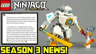 Ninjago Designer Drops New Season 3 Info! ❄️ Ninjago Dragons Rising Season 3 News! Ninjago 2025 News