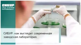 СИБУР: как выглядит современная заводская лаборатория