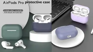 Мягкий силиконовый чехол для зарядки Airpods Pro, новинка 2022