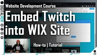 How To Embed Twitch into WIX page