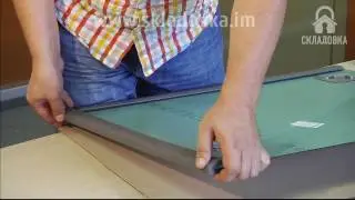 Packing for moving mirror with a security profile, corrugated cardboard and bubble wrap