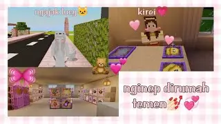 nginep dirumah temen || drama kawaii world 2023 || Icha's Channel