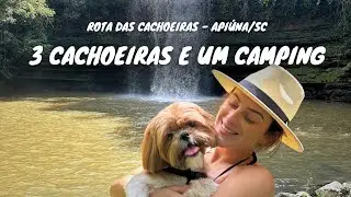 CONHEÇA O RECANTO COM 3 CACHOEIRAS, CAVERNA E CAMPING EM APIÚNA, SANTA CATARINA #rotadascachoeiras
