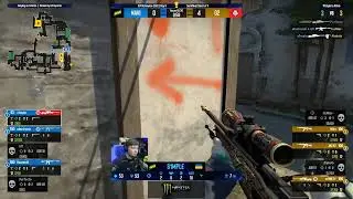 s1mple flick Aleksib IEM katowice 2022