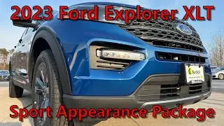 2023 Explorer XLT Sport Appreance Package