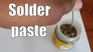 How to use solder paste the easy South African Way