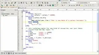 ERROR MGMT IN PLSQL 6