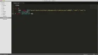 Using PHP with MySQL : Handling Exceptions