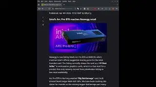 Intel Xe3P - Arc Celestial is not cancelled, just 'paused'