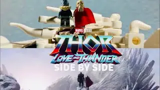 Thor Love and Thunder - side by side clip comparison