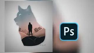 How to Create a Simple Procreate illustration Image I photoshop l Blackmode l