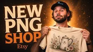The EXACT System to Sell AI Art PNGs on Etsy While You Sleep