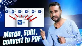 The EASIEST Way to Merge, Split & Convert Word to PDF!