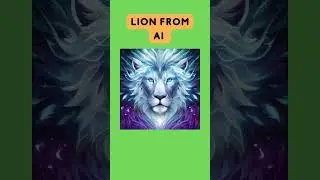 Lion Drawing vs Ai