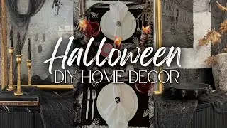 Luxe-Looking Halloween DIYs on a Budget | Dollar Tree to Designer Transformations